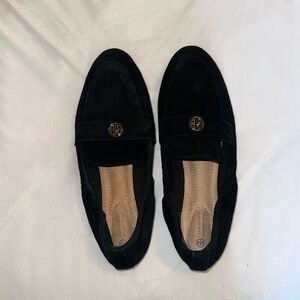 Giani Bernini suede flats / loafers (memory foam)